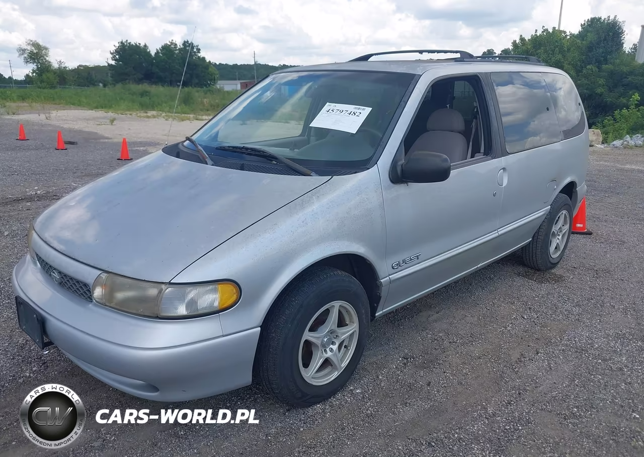 1998 Nissan Quest Gxe-Xe VIN:4N2ZN1118WD822033 - 2