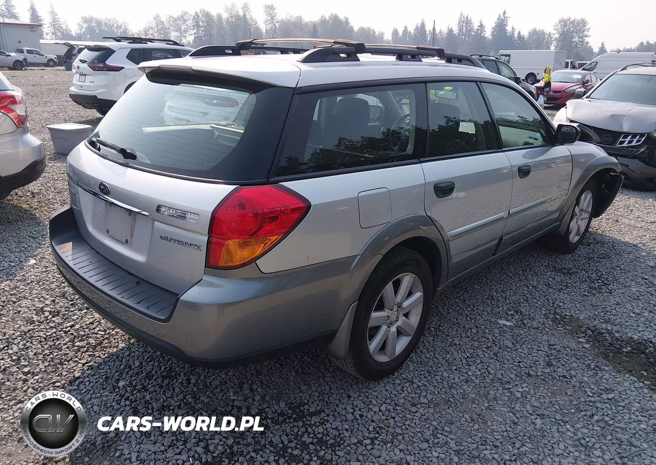 2007 Subaru Outback 2.5I VIN:4S4BP61C677307699 - 4