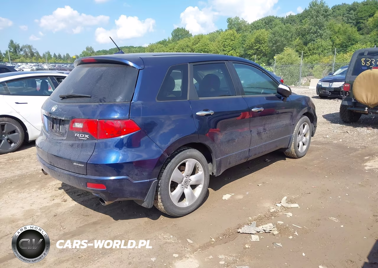 2008 Acura Rdx VIN:5J8TB18278A002547 - 4