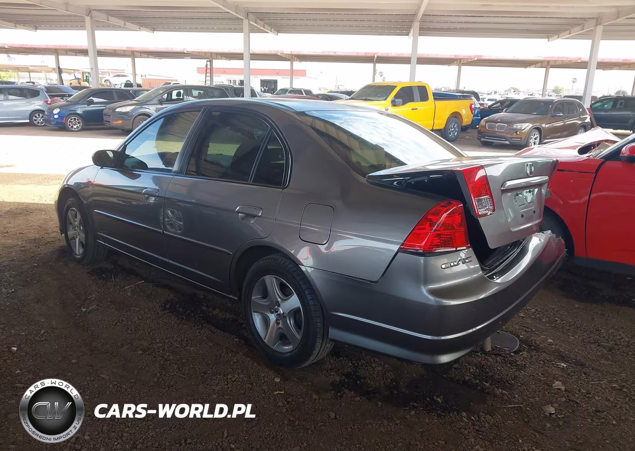 2004 Honda Civic Lx VIN:2HGES165X4H608846 - 3