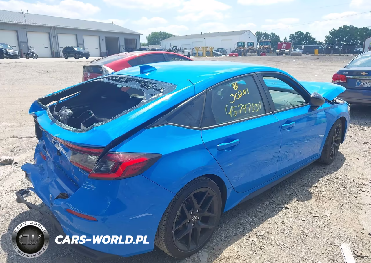 2025 Honda Civic Sedan Sport VIN:19XFL2H84SE002111 - 4