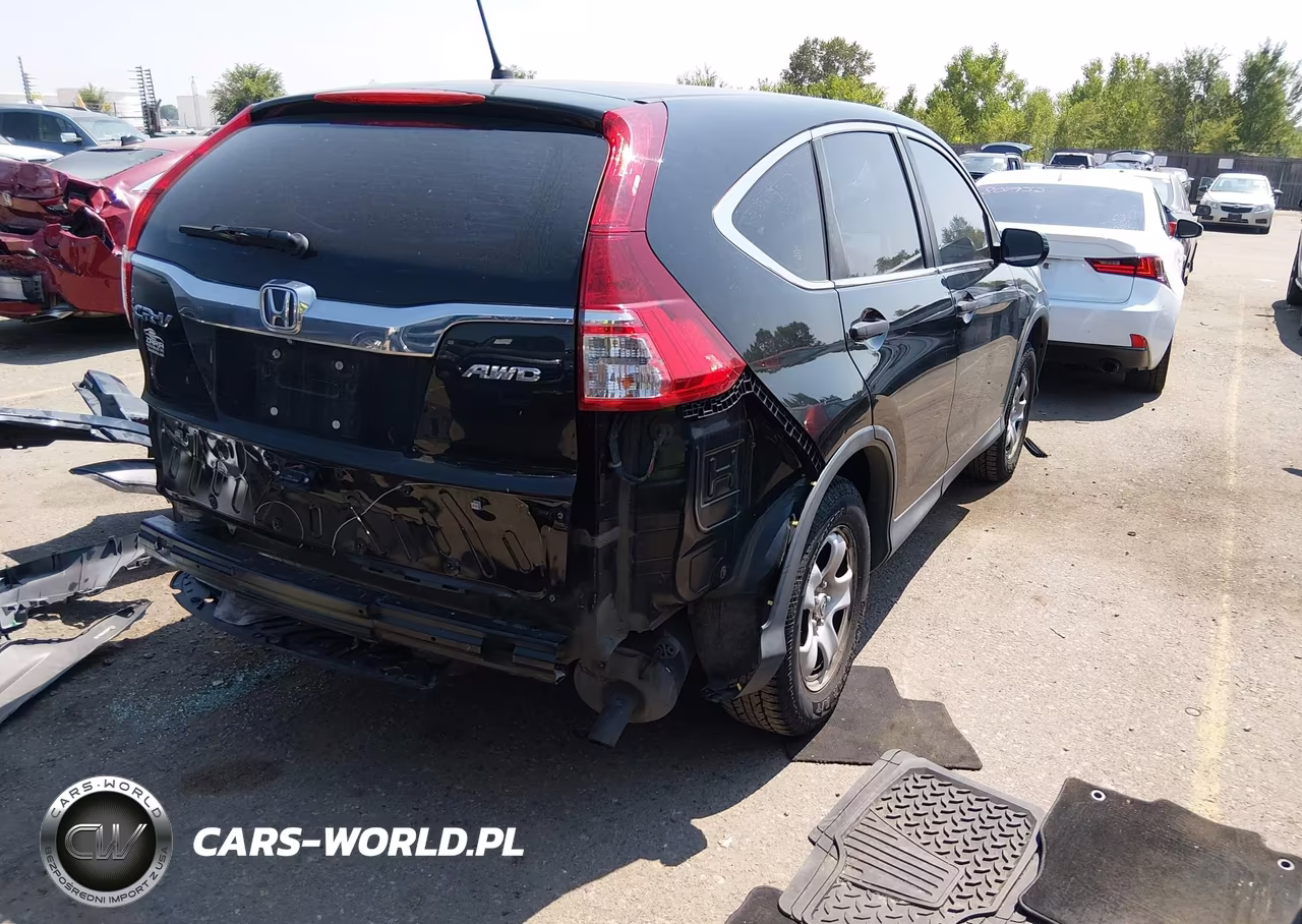2015 Honda Cr-V Lx VIN:2HKRM4H3XFH640391 - 4