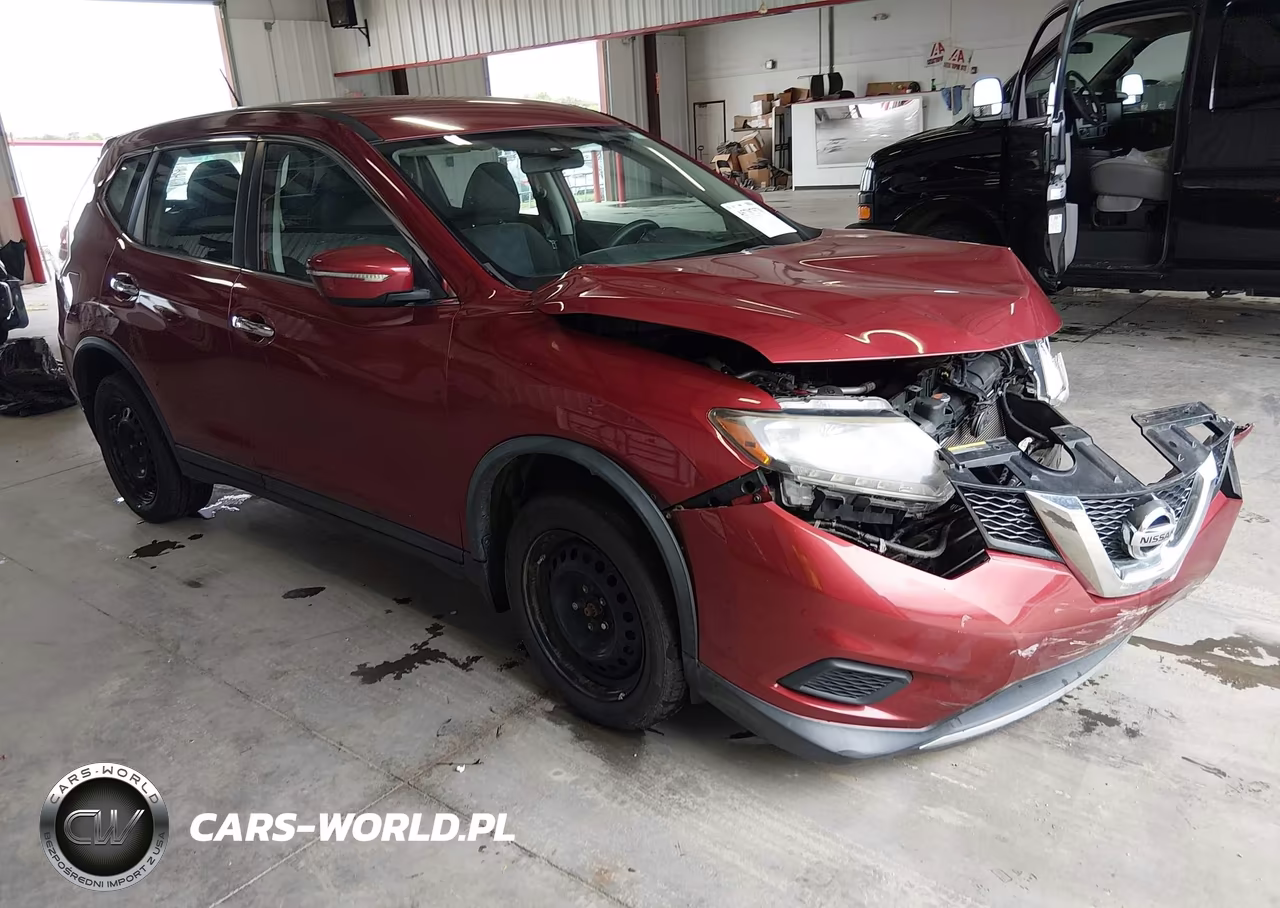 2015 Nissan Rogue S VIN:KNMAT2MTXFP577999 - 1