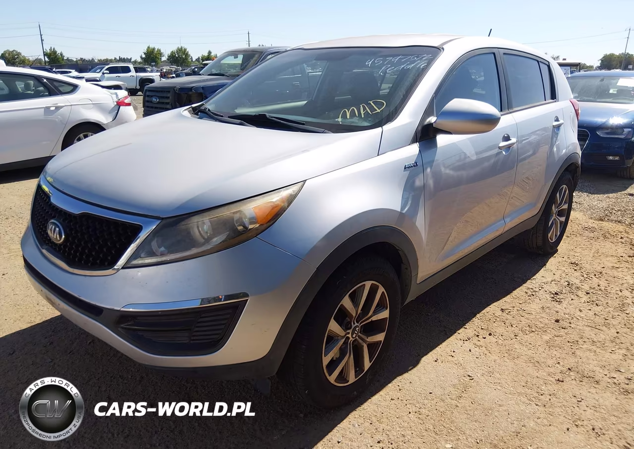 2014 Kia Sportage Lx VIN:KNDPBCAC6E7549168 - 2