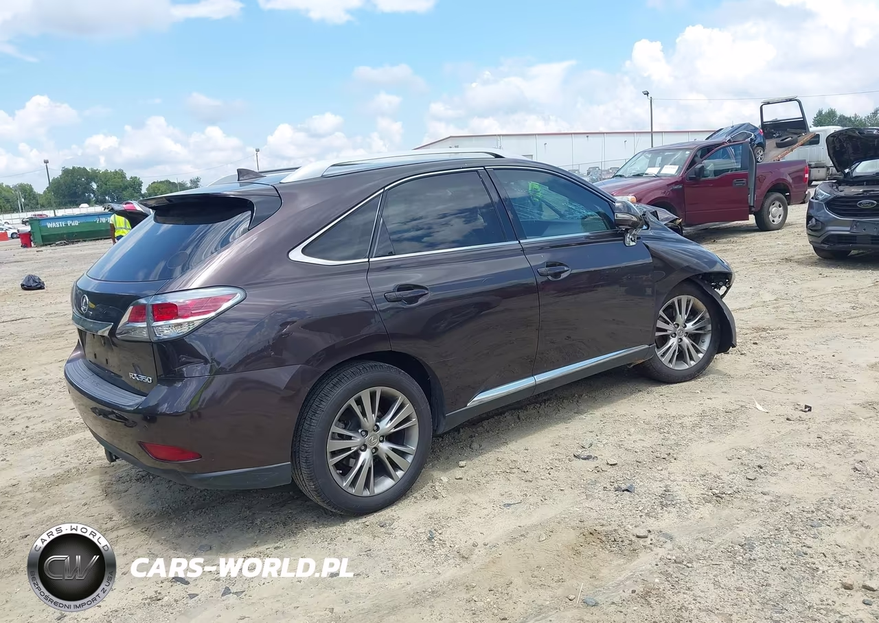2014 Lexus Rx 350 VIN:2T2ZK1BA8EC145521 - 4