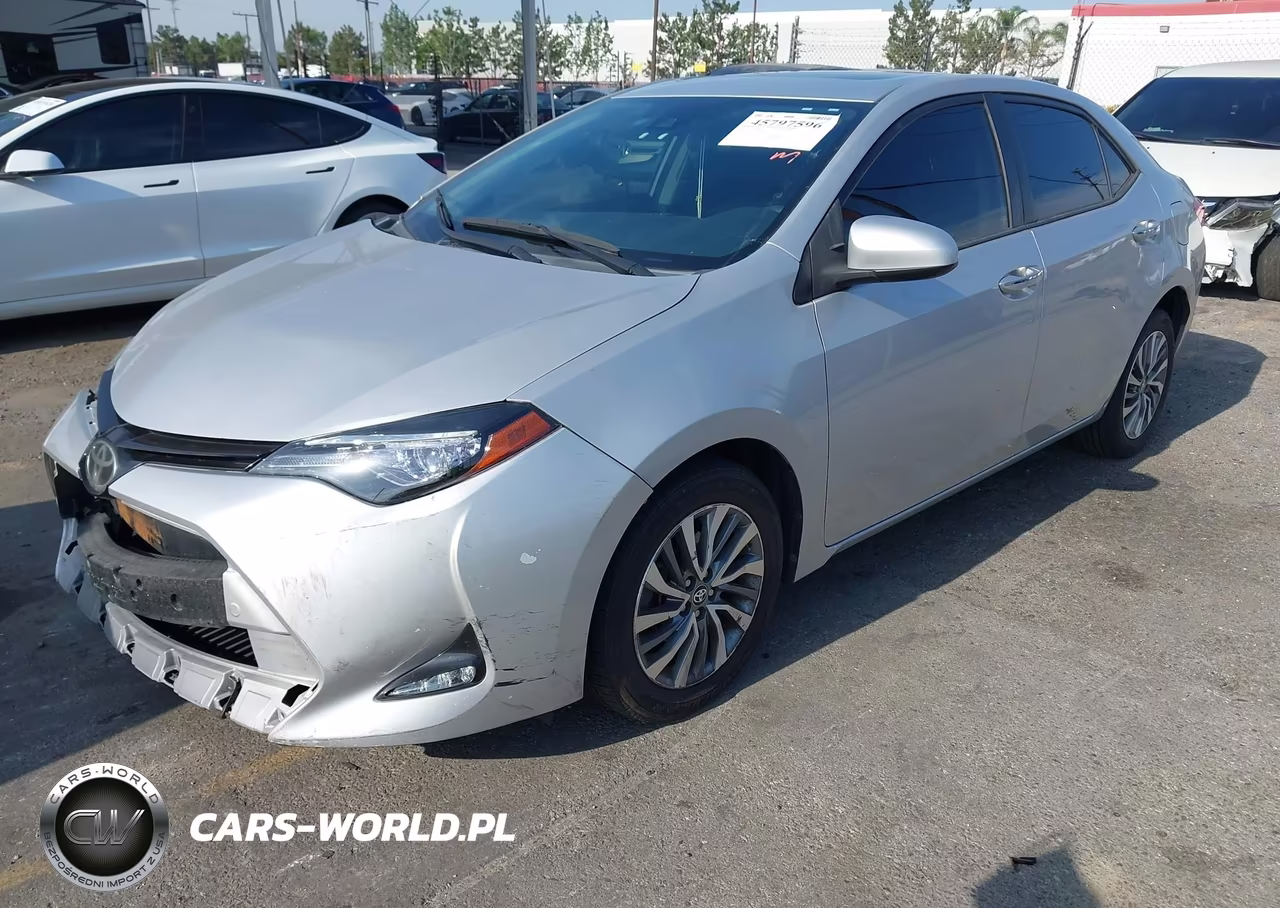 2017 Toyota Corolla Xle VIN:5YFBURHE3HP604371 - 2