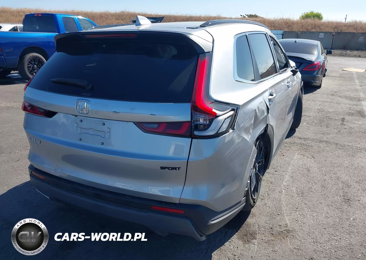 2025 Honda Cr-V Hybrid Sport VIN:7FARS6H53SE109291 - 4