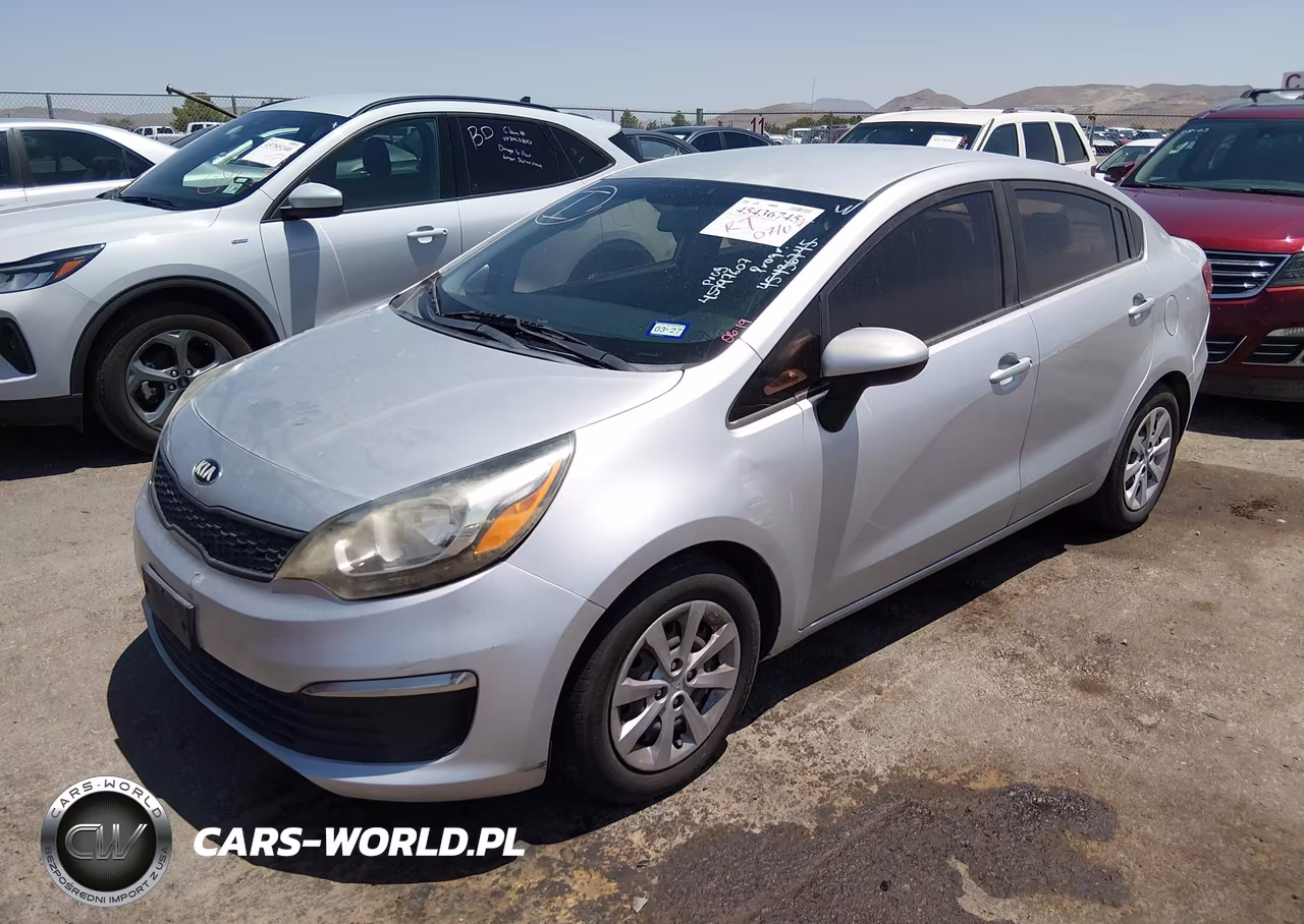 2017 Kia Rio Lx VIN:KNADM4A35H6034804 - 2