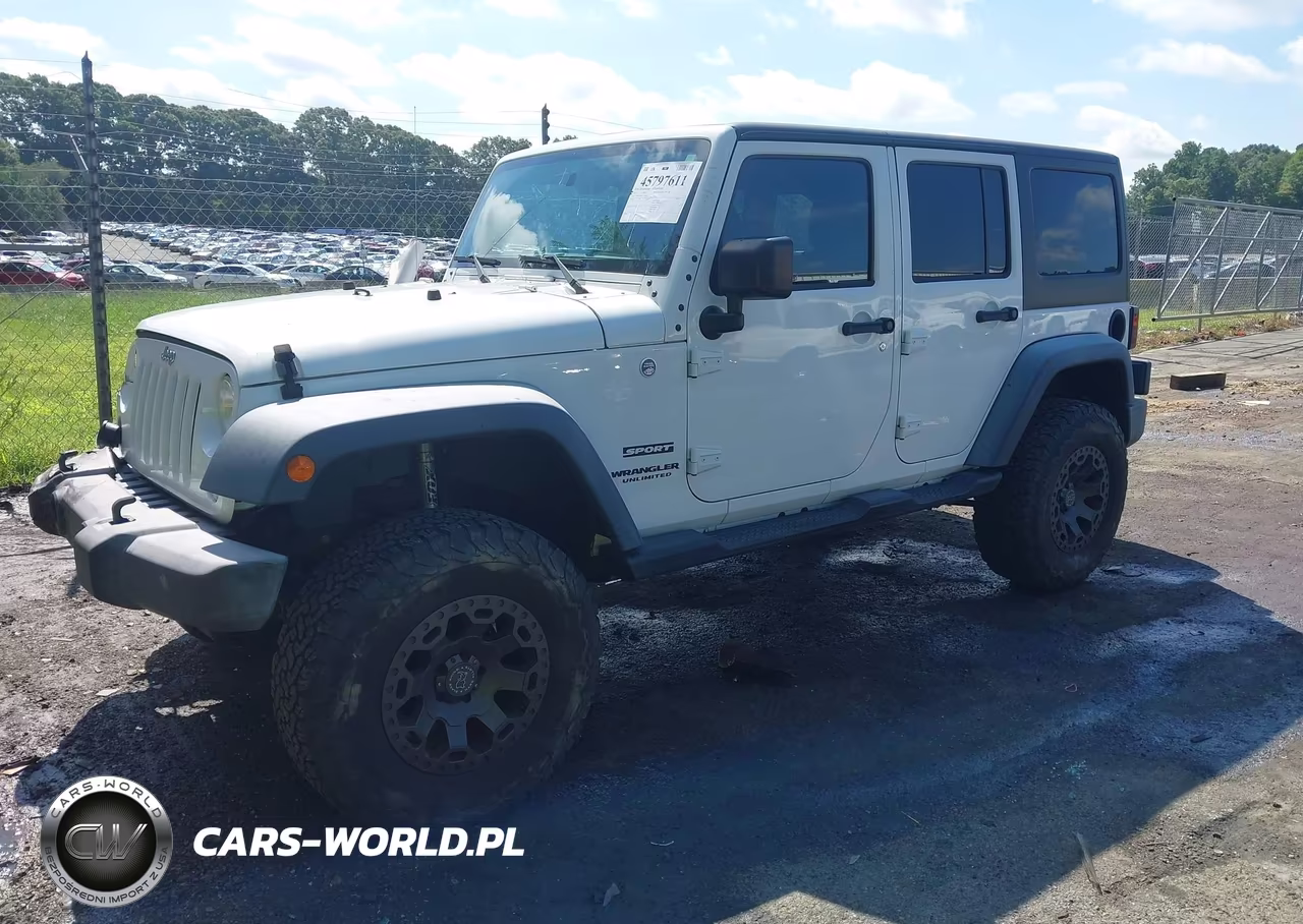 2015 Jeep Wrangler Unlimited Sport VIN:1C4BJWDG7FL703442 - 2