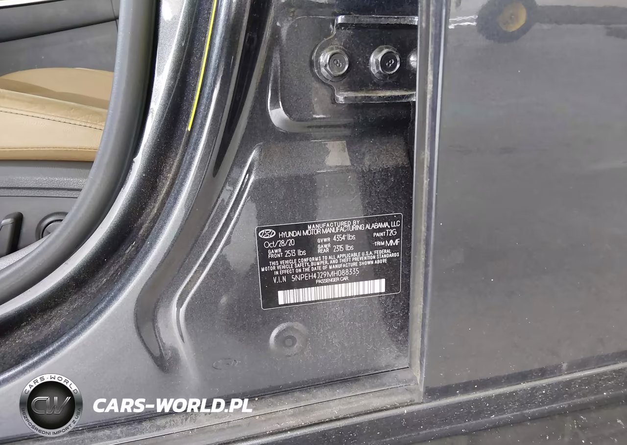 2021 Hyundai Sonata Limited VIN:5NPEH4J29MH088335 - 9