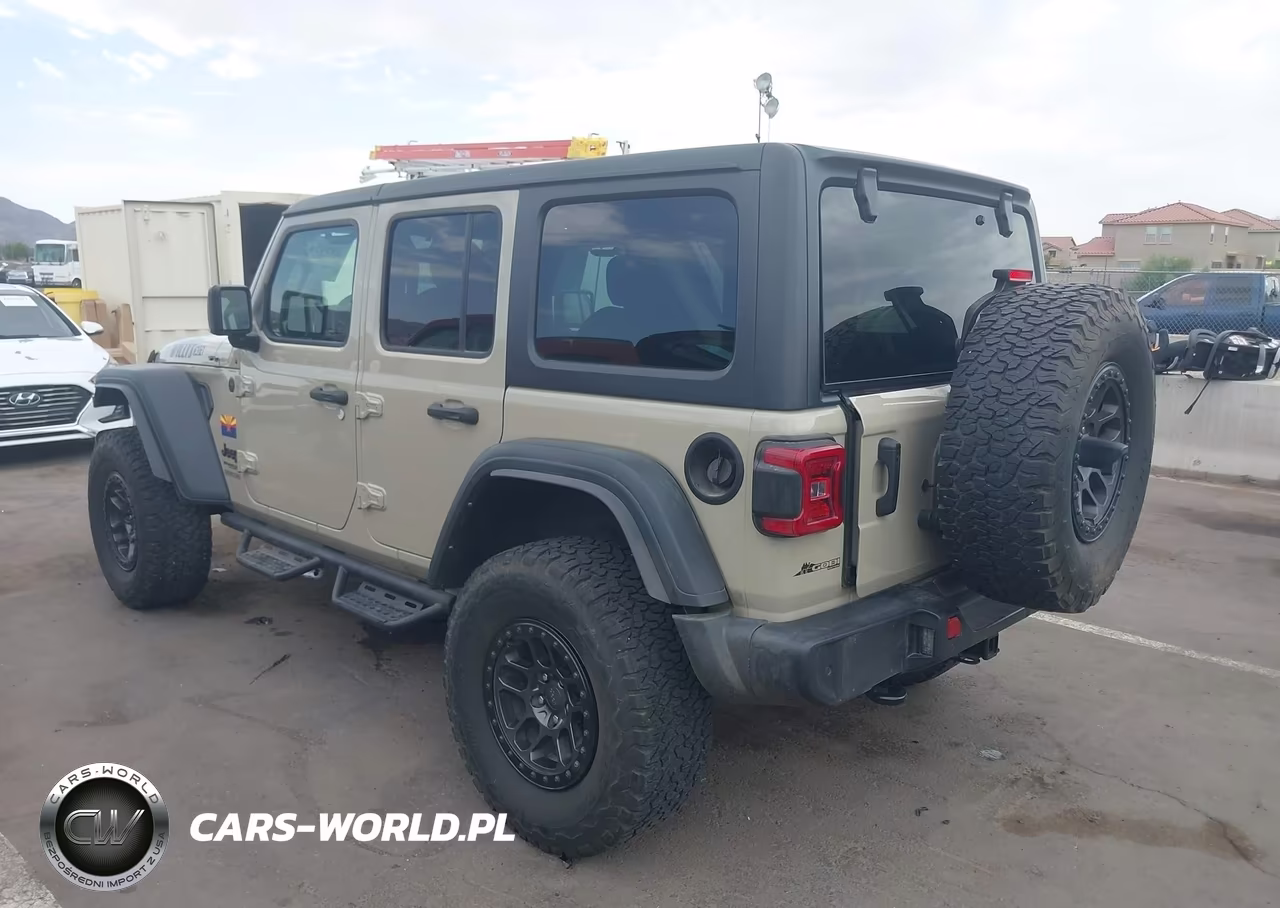 2022 Jeep Wrangler Unlimited Willys 4X4 VIN:1C4HJXDG0NW219917 - 3