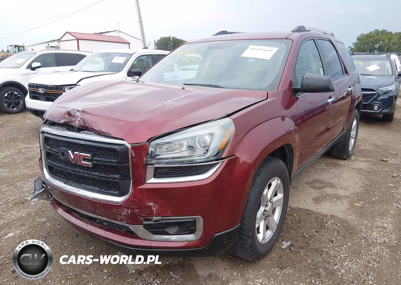 2015 GMC Acadia Sle-2 VIN:1GKKRPKD3FJ140980 - 2