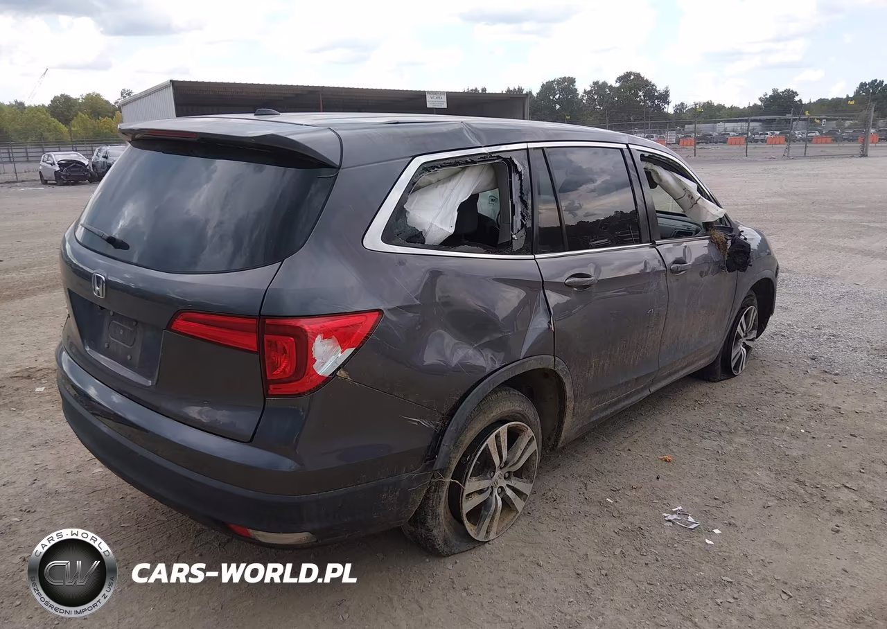 2018 Honda Pilot Ex-L VIN:5FNYF5H72JB014694 - 4