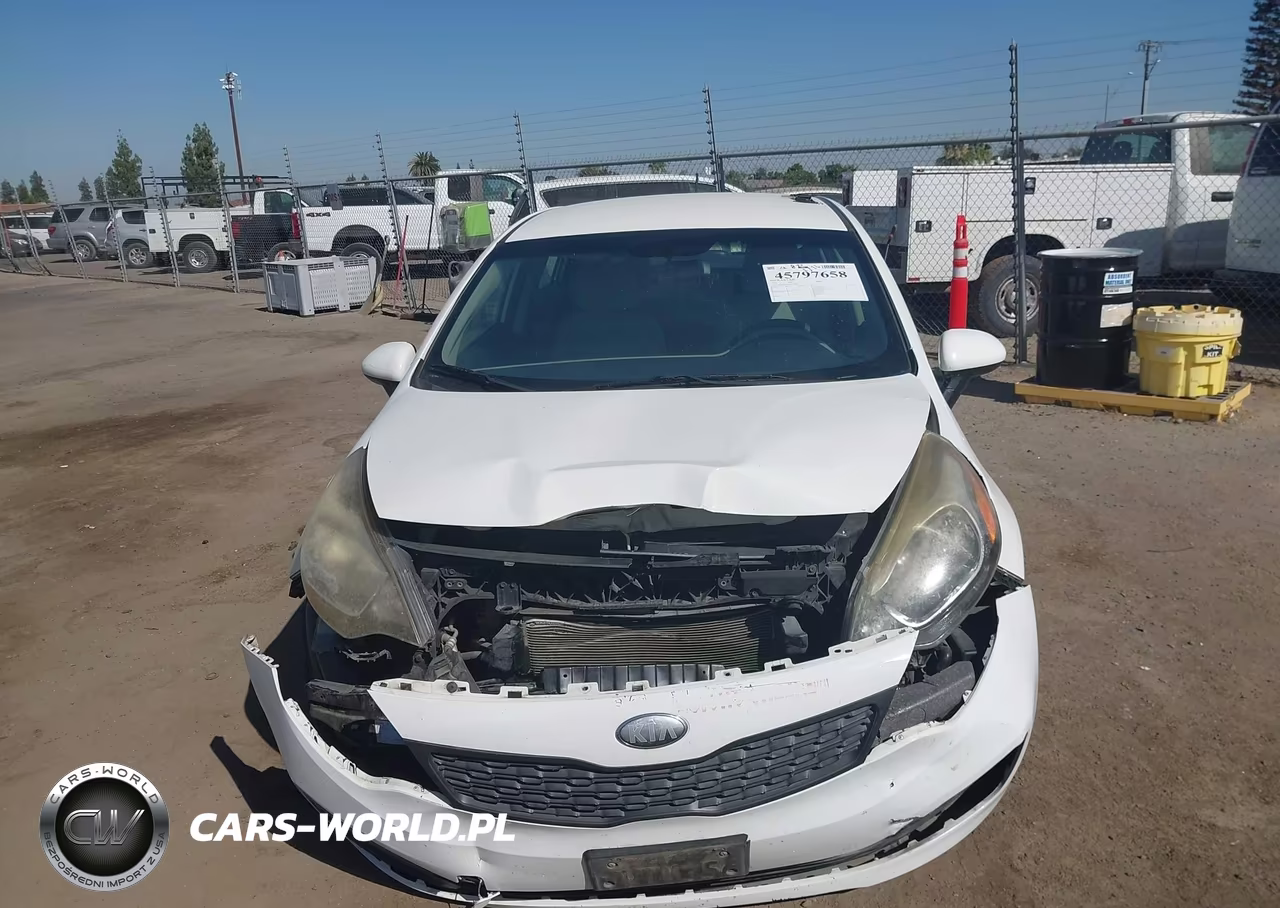 2013 Kia Rio Lx VIN:KNADM4A35D6173597 - 12