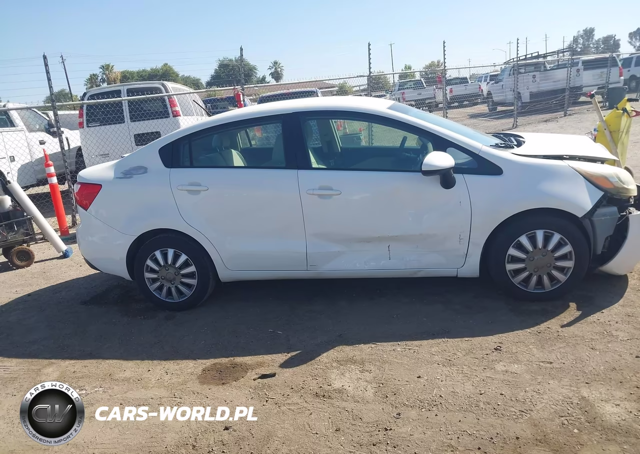 2013 Kia Rio Lx VIN:KNADM4A35D6173597 - 13
