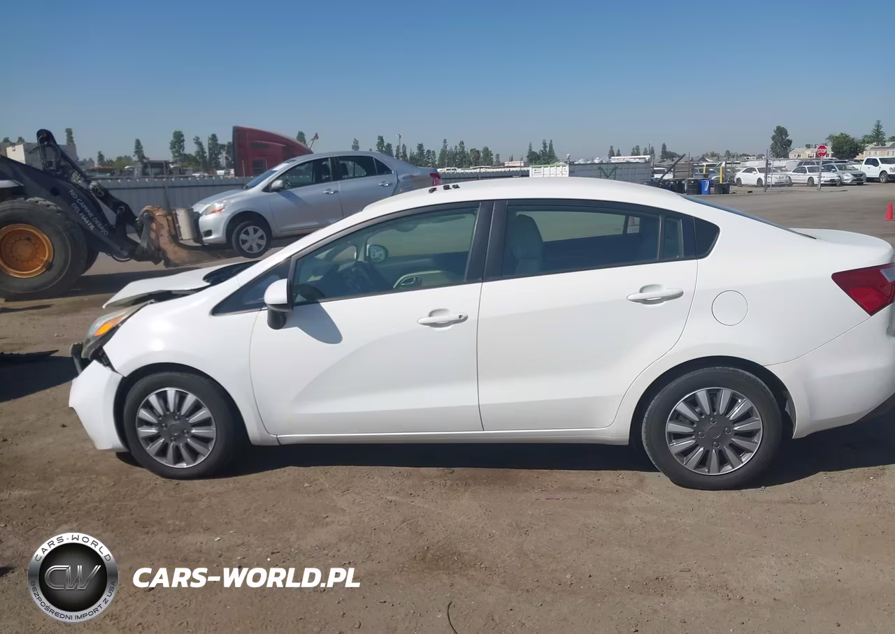 2013 Kia Rio Lx VIN:KNADM4A35D6173597 - 14