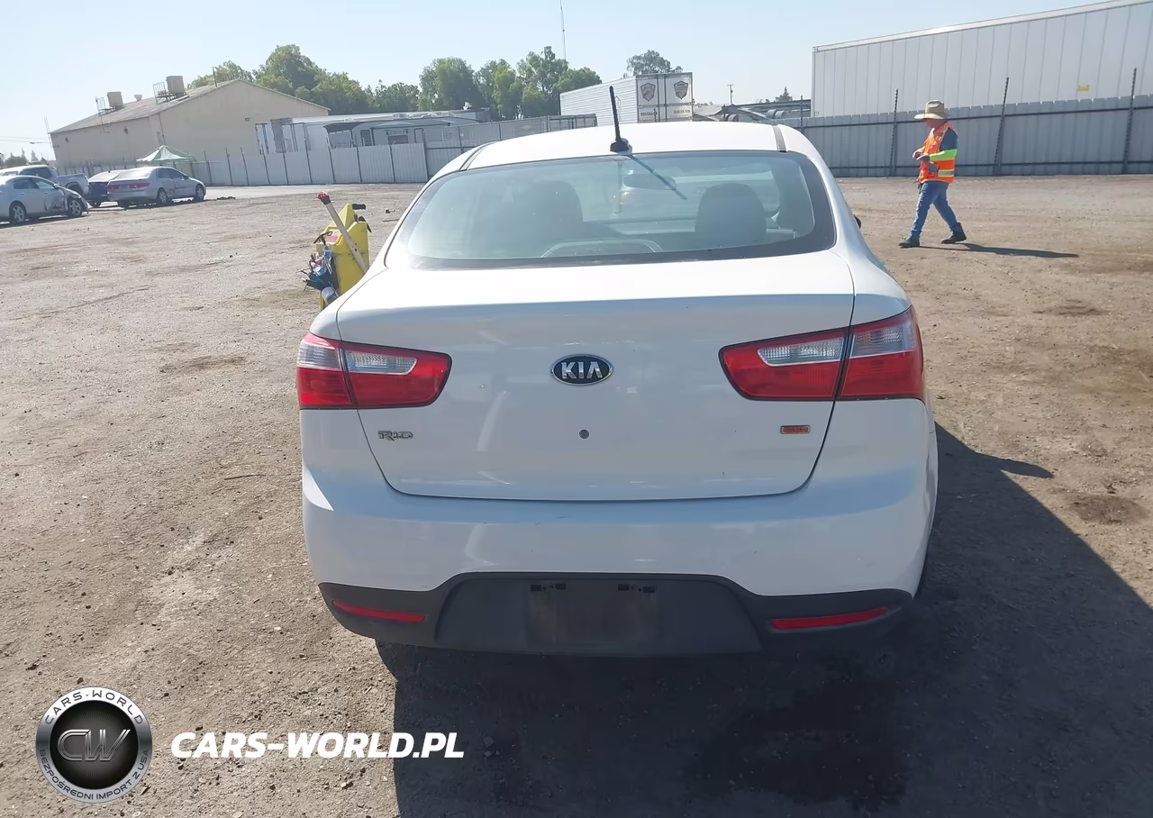 2013 Kia Rio Lx VIN:KNADM4A35D6173597 - 16