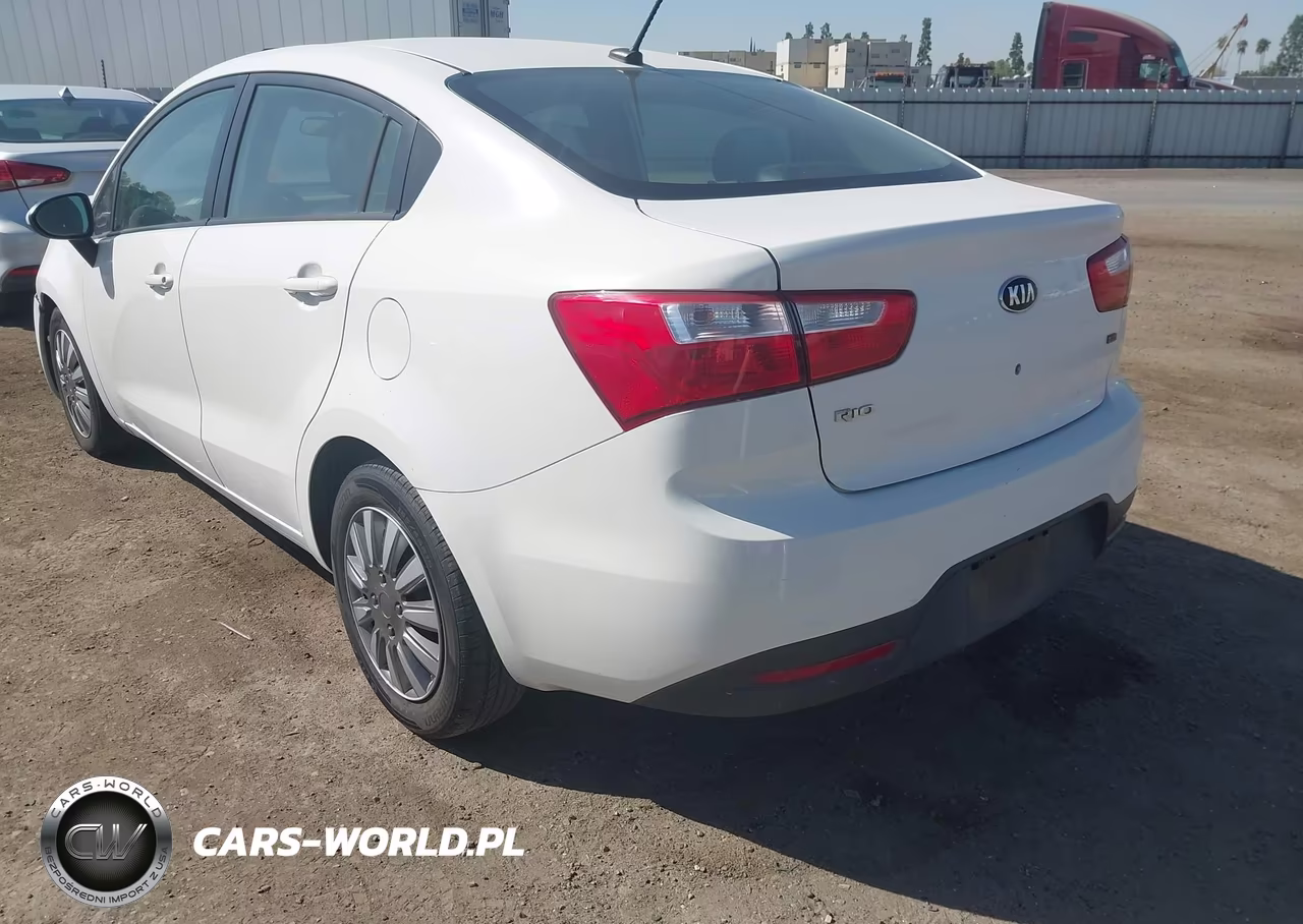 2013 Kia Rio Lx VIN:KNADM4A35D6173597 - 3