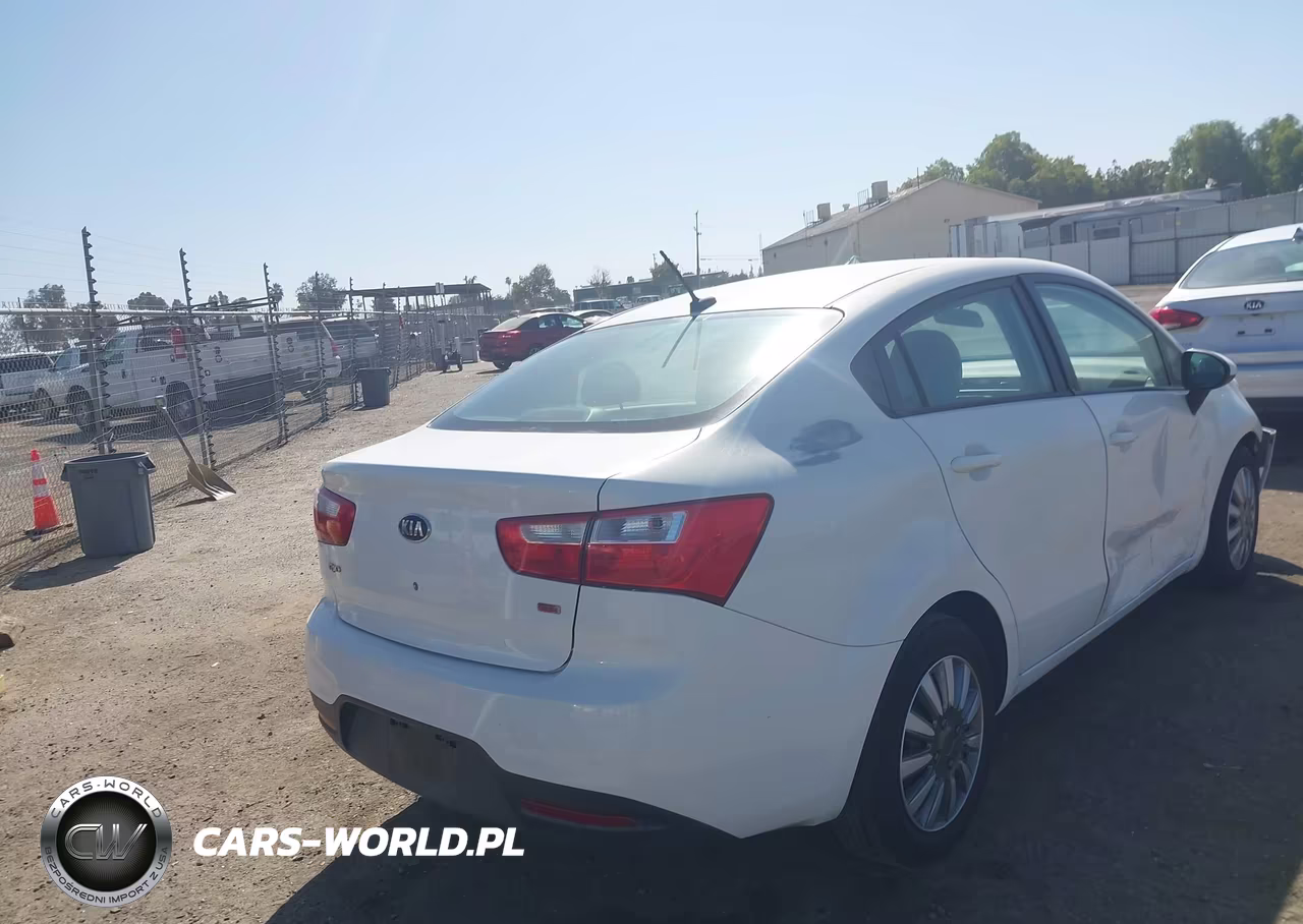 2013 Kia Rio Lx VIN:KNADM4A35D6173597 - 4