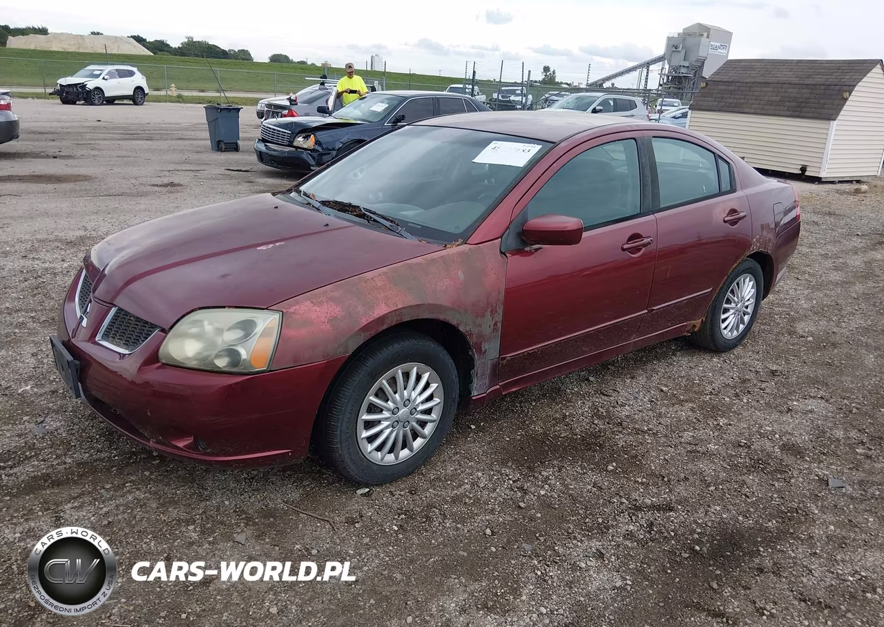 2006 Mitsubishi Galant Es-Se VIN:4A3AB36F26E044683 - 2