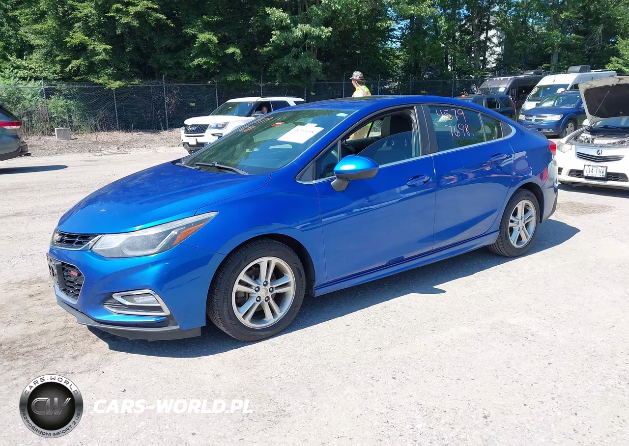 2016 Chevrolet Cruze Lt Auto VIN:1G1BE5SMXG7261704 - 2