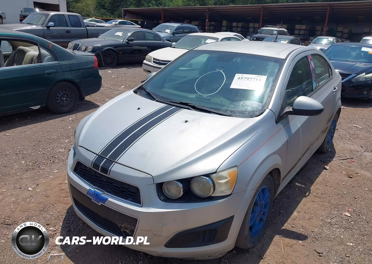 2012 Chevrolet Sonic 2Ls VIN:1G1JA5SH8C4199077 - 2