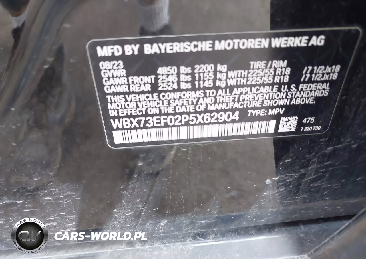 2023 BMW X1 xDrive28I VIN:WBX73EF02P5X62904 - 9