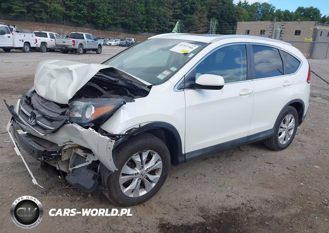 2013 Honda Cr-V Ex-L VIN:5J6RM4H7XDL082063 - 2