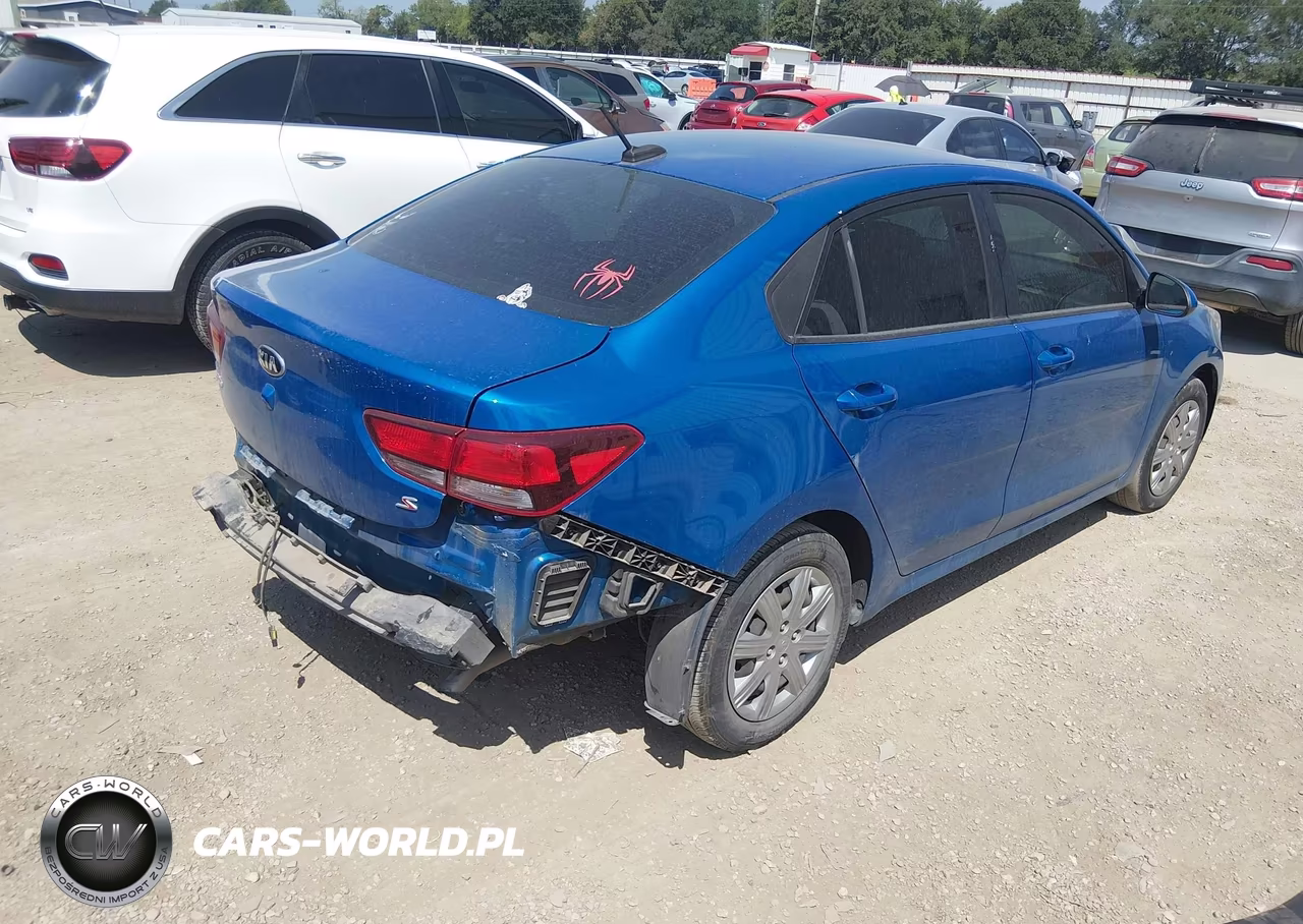 2021 Kia Rio S VIN:3KPA24AD8ME430282 - 4