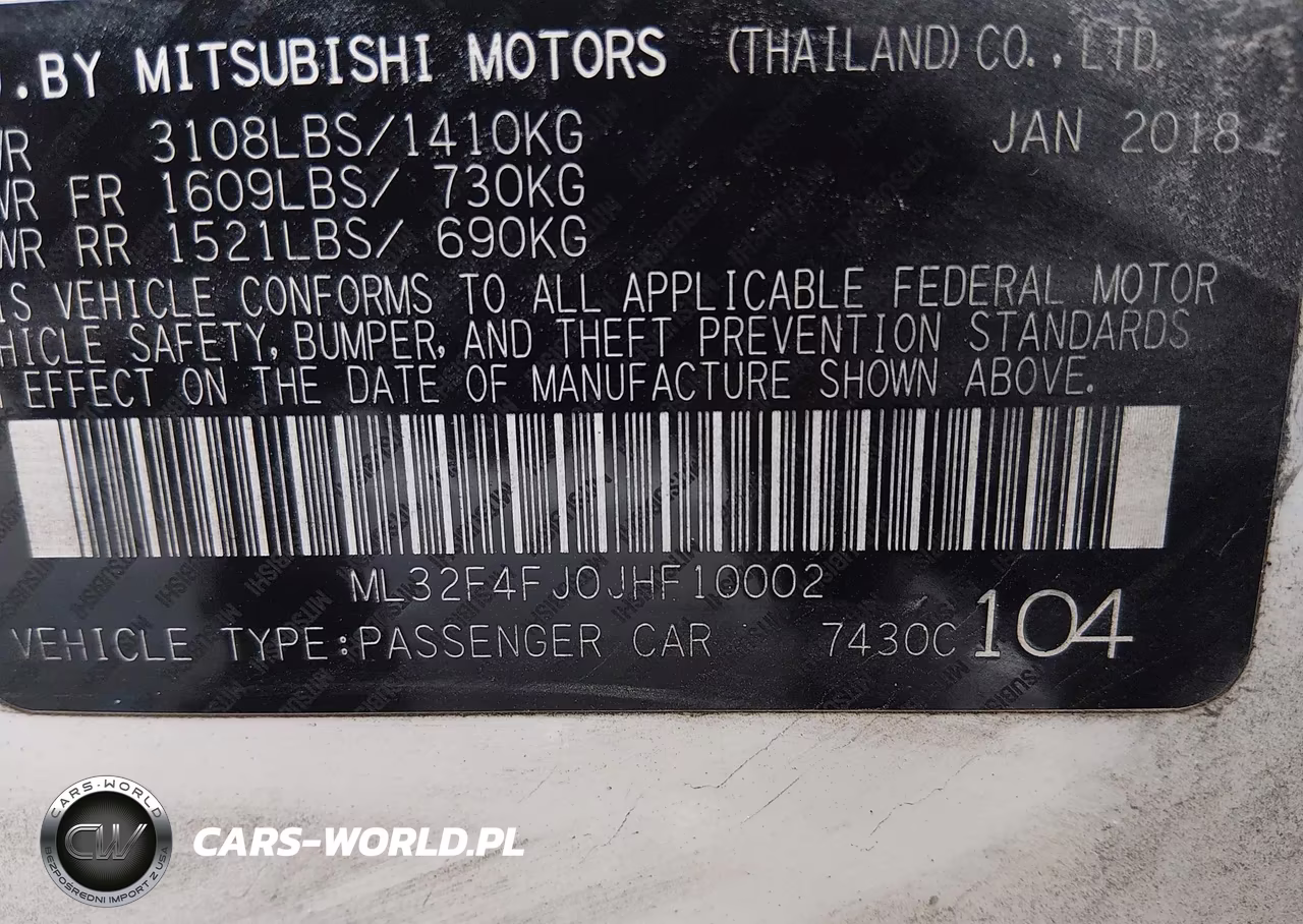 2018 Mitsubishi Mirage G4 Se VIN:ML32F4FJ0JHF10002 - 9