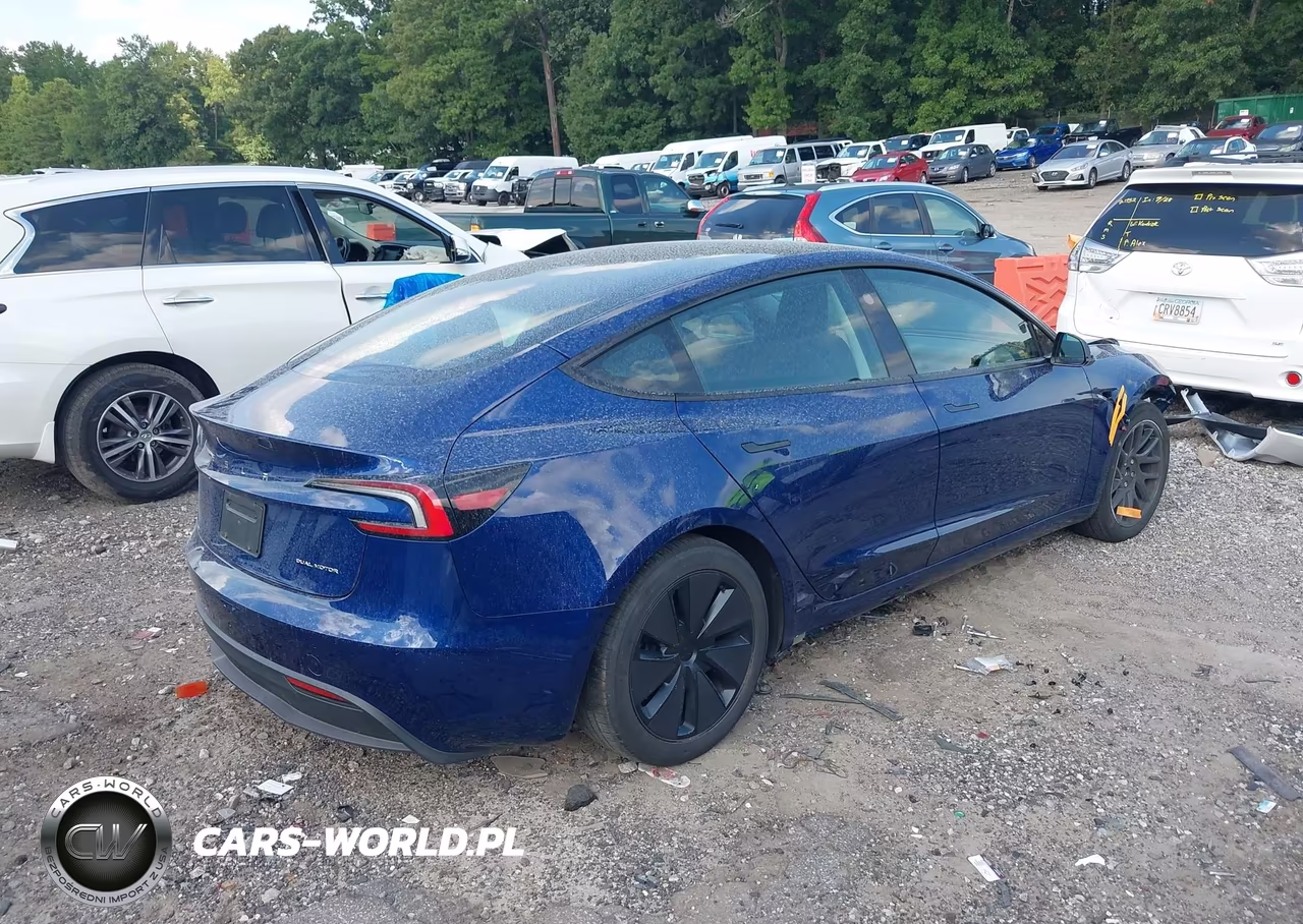 2024 Tesla Model 3 Long Range Dual Motor All-Wheel Drive VIN:5YJ3E1EB6RF790448 - 4