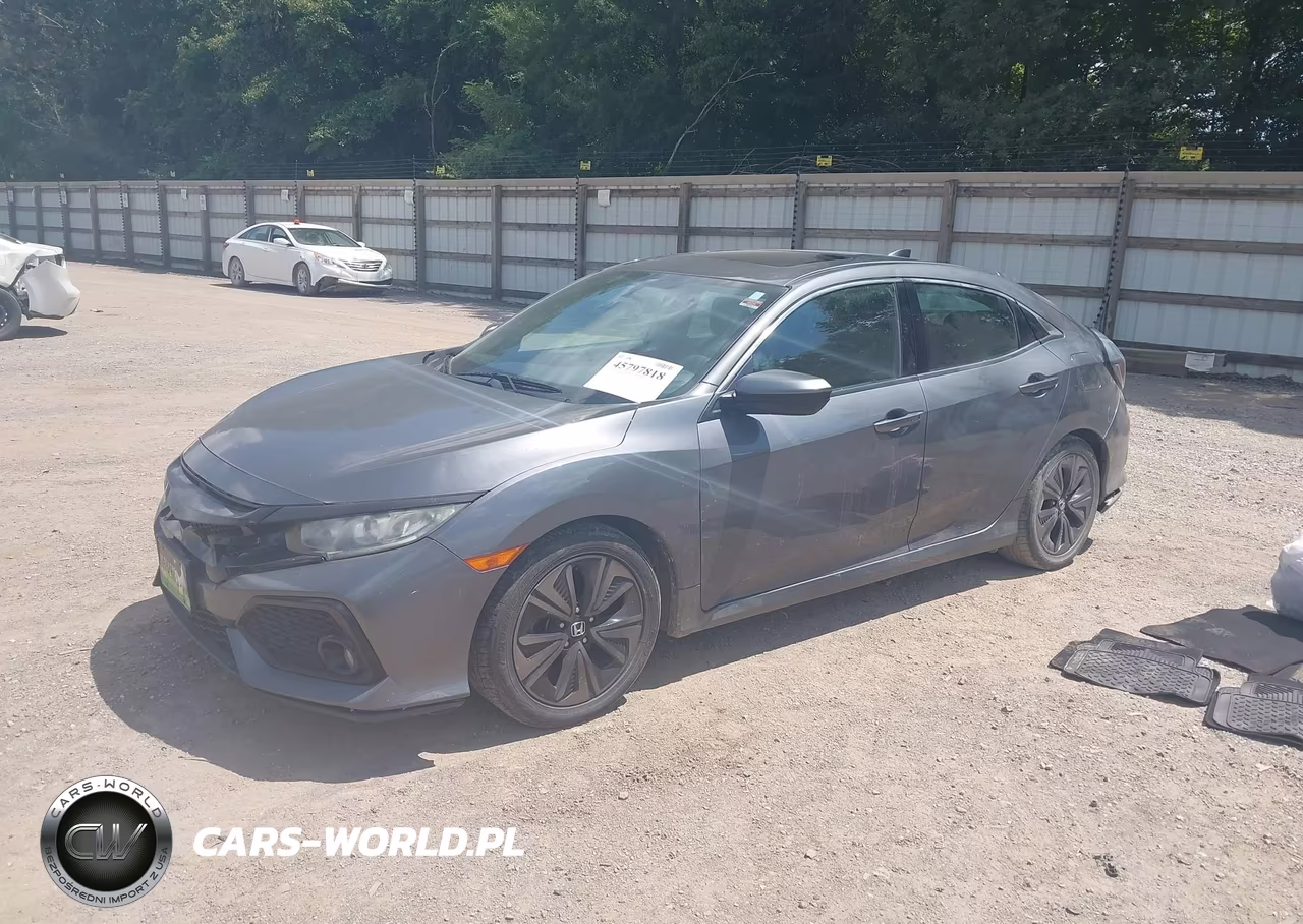 2017 Honda Civic Ex VIN:SHHFK7H58HU413051 - 2