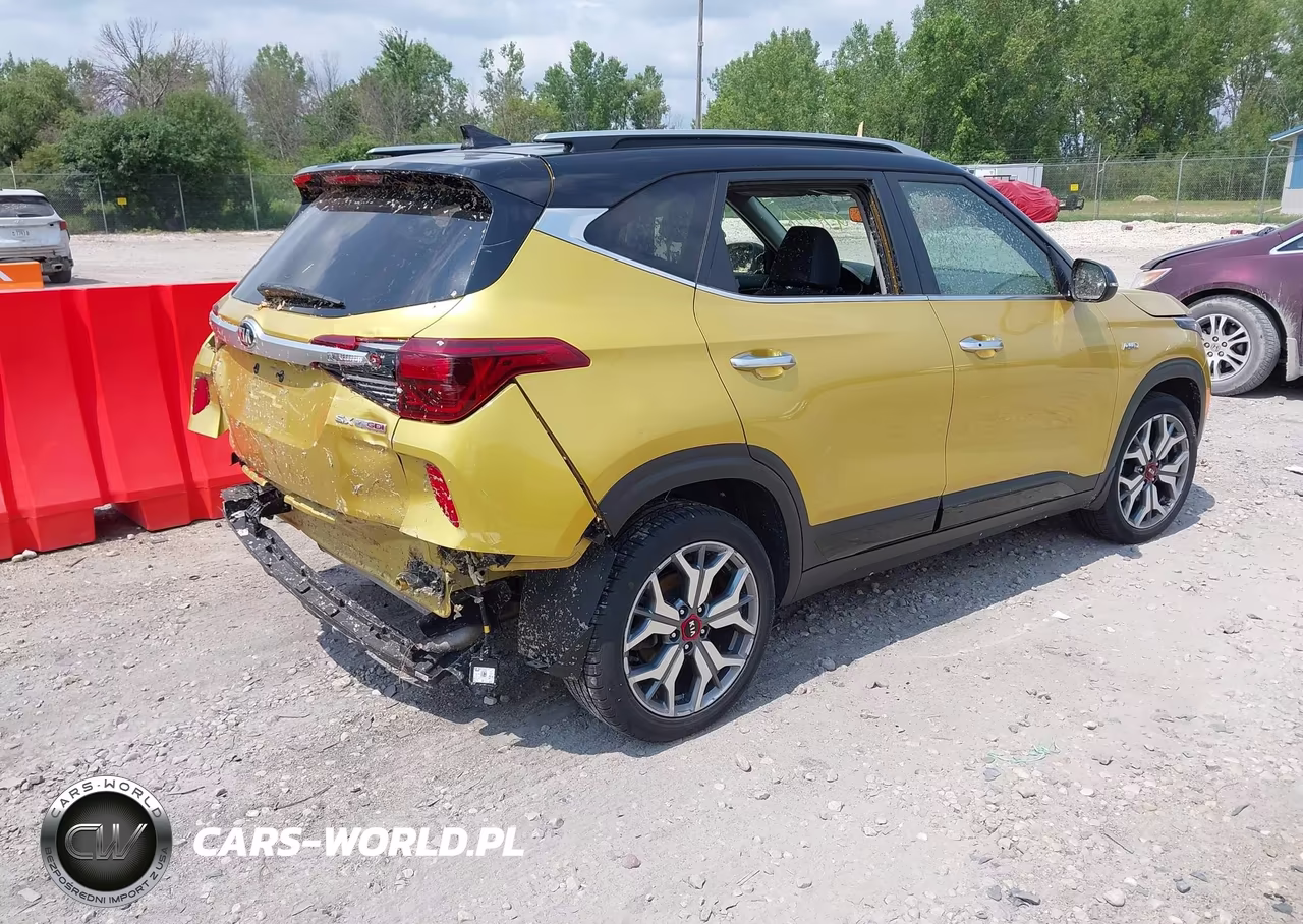 2021 Kia Seltos Sx Turbo VIN:KNDETCA25M7061243 - 4