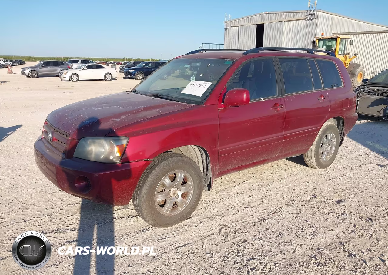 2005 Toyota Highlander V6 VIN:JTEGP21AX50046032 - 2