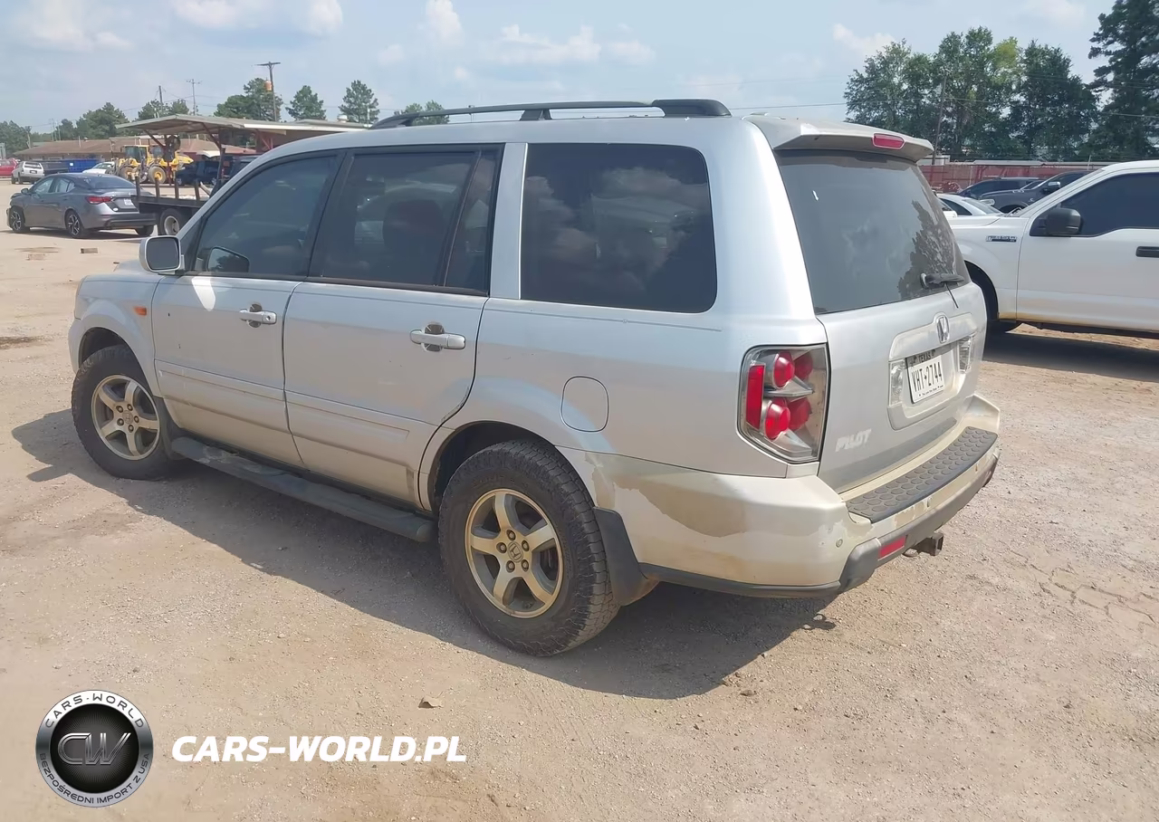 2007 Honda Pilot Ex-L VIN:5FNYF28677B022580 - 3