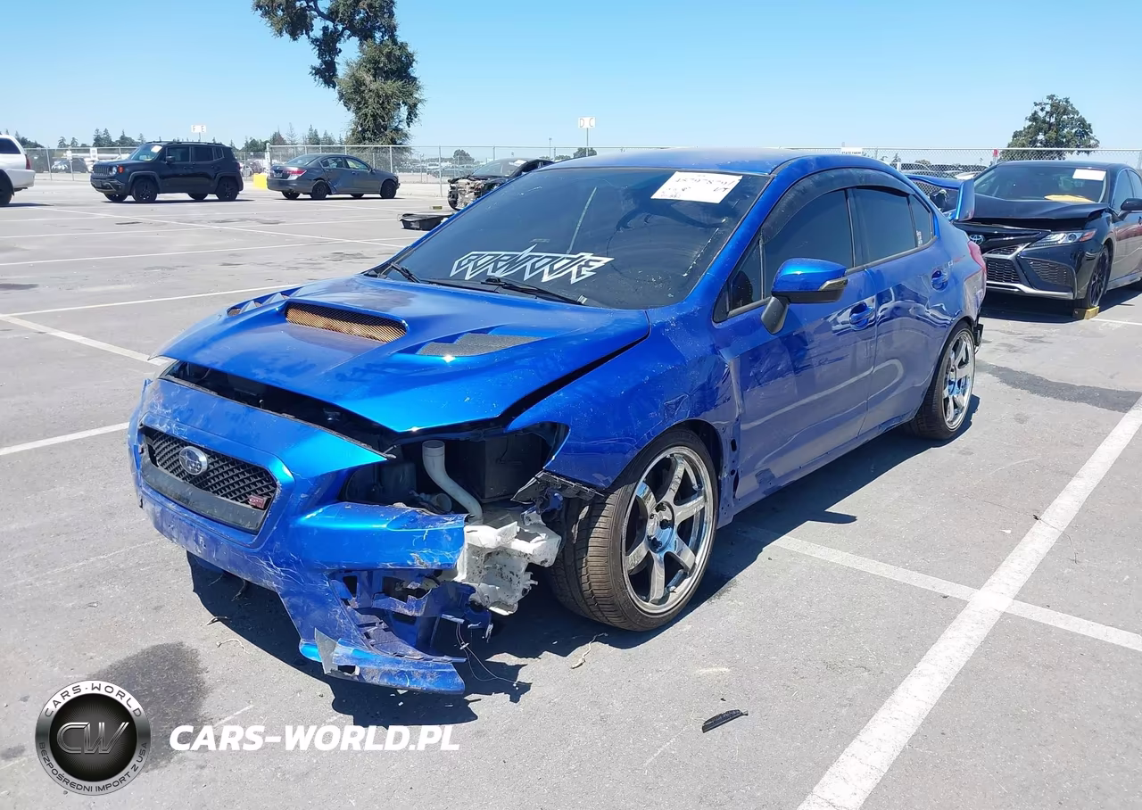 2015 Subaru Wrx Sti Launch Edition VIN:JF1VA2W61F9802562 - 2