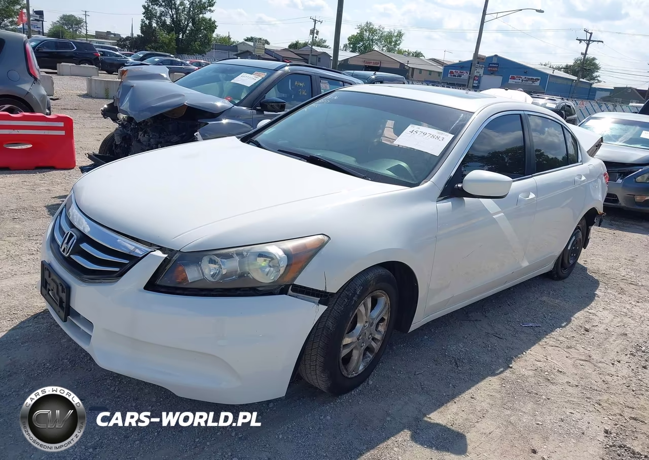 2011 Honda Accord 2.4 Ex-L VIN:1HGCP2F88BA077182 - 2