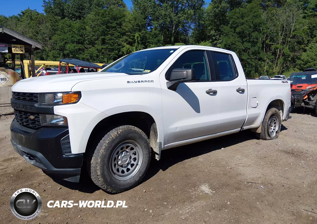 2019 Chevrolet Silverado 1500 Work Truck VIN:1GCRYAEF7KZ351330 - 2