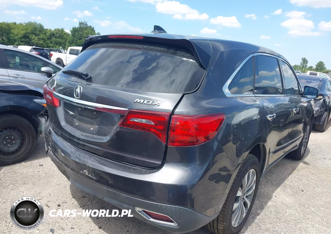 2014 Acura Mdx Technology Package VIN:5FRYD3H49EB012171 - 4