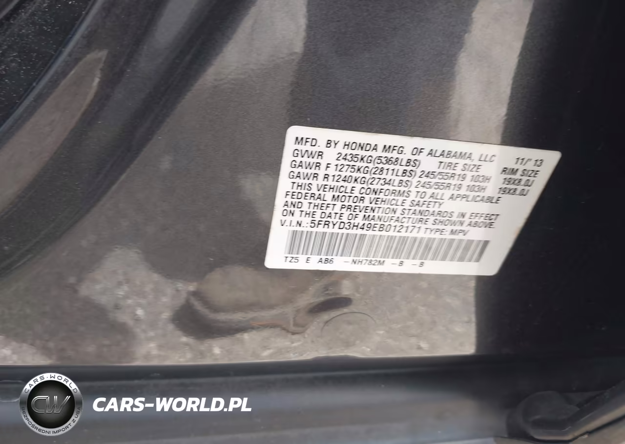 2014 Acura Mdx Technology Package VIN:5FRYD3H49EB012171 - 9