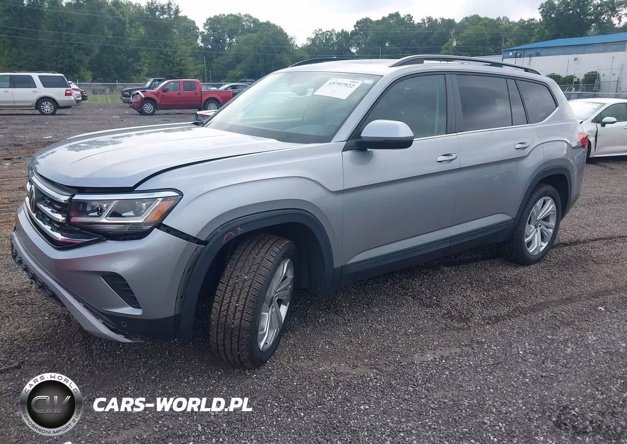 2021 Volkswagen Atlas 3.6L V6 Se W-Technology VIN:1V2JR2CA5MC547214 - 2