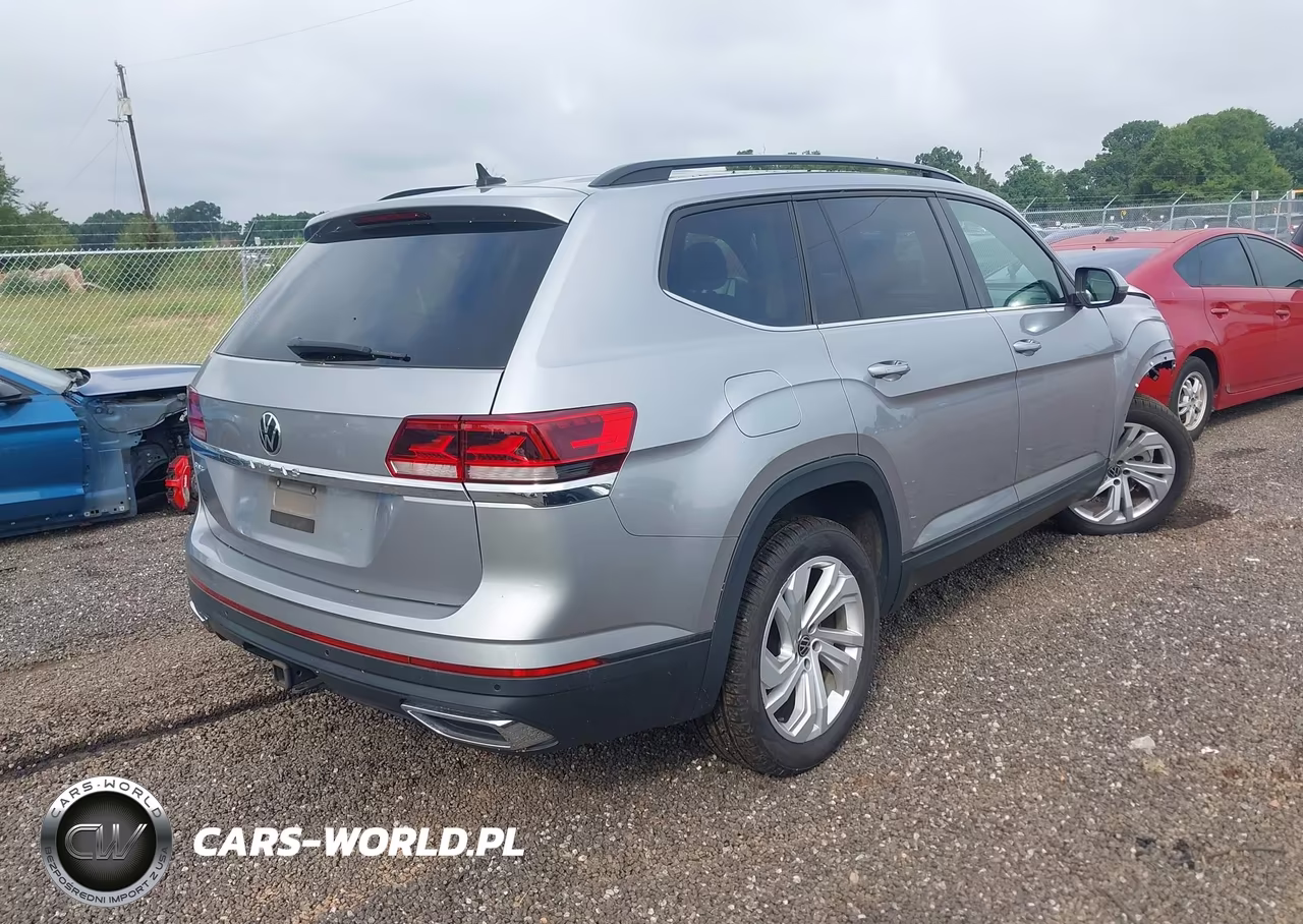 2021 Volkswagen Atlas 3.6L V6 Se W-Technology VIN:1V2JR2CA5MC547214 - 4