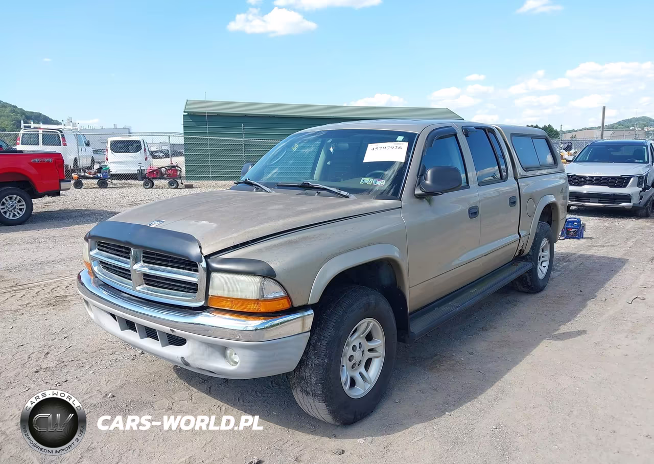 2004 Dodge Dakota Slt VIN:1D7HG48N64S714124 - 2