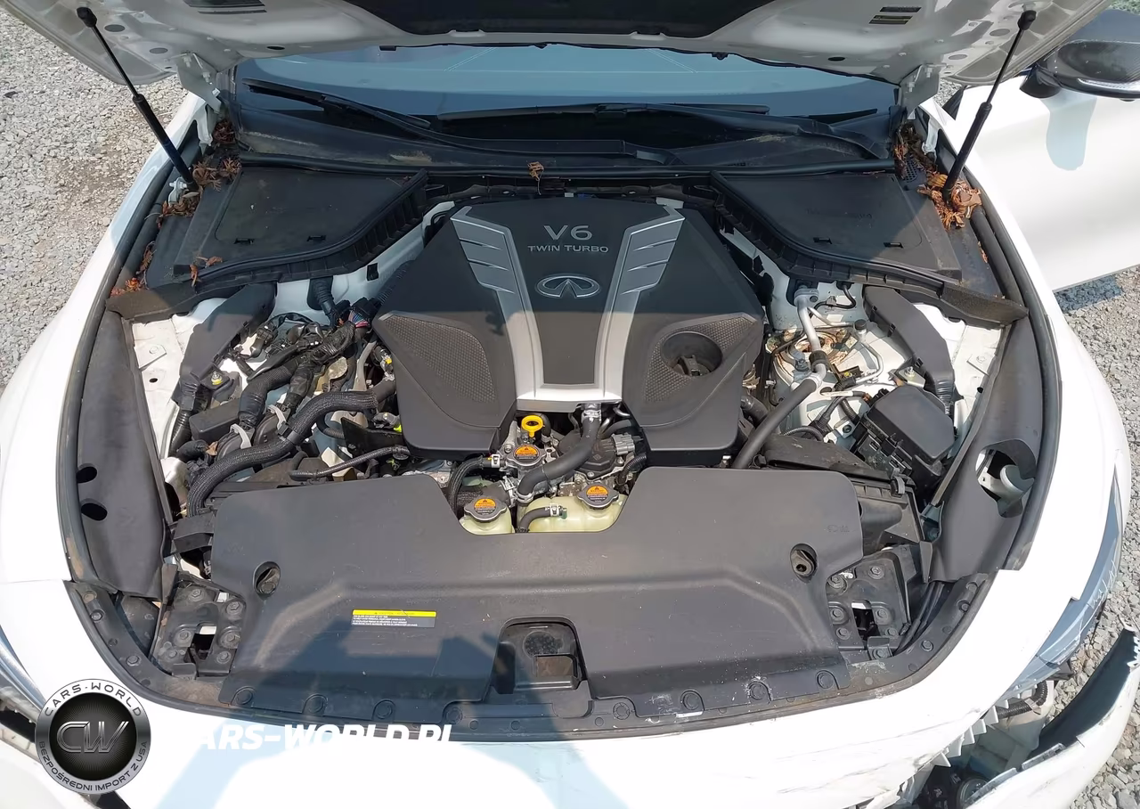 2018 Infiniti Q60 3.0T Red Sport 400 VIN:JN1FV7EK8JM530390 - 10