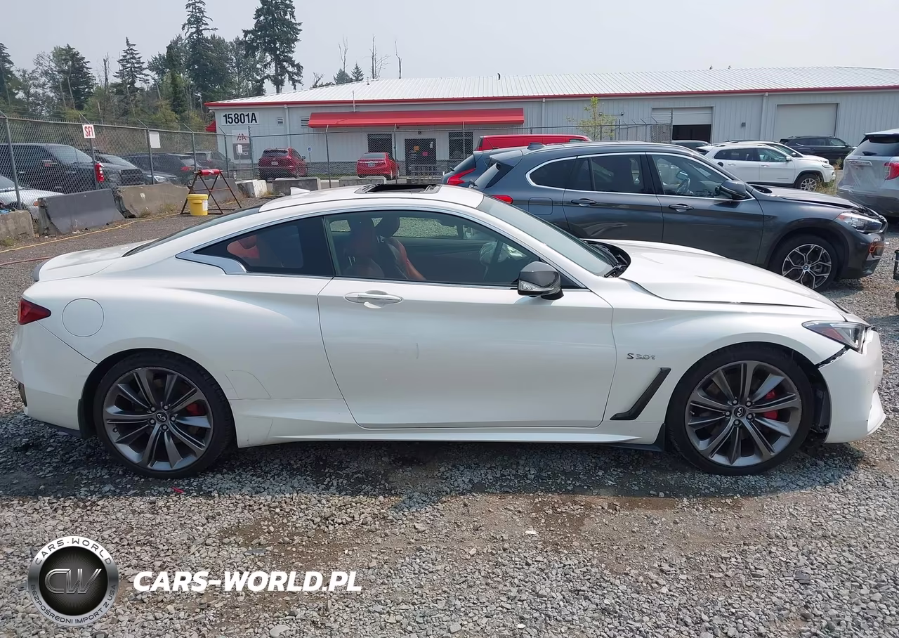 2018 Infiniti Q60 3.0T Red Sport 400 VIN:JN1FV7EK8JM530390 - 13
