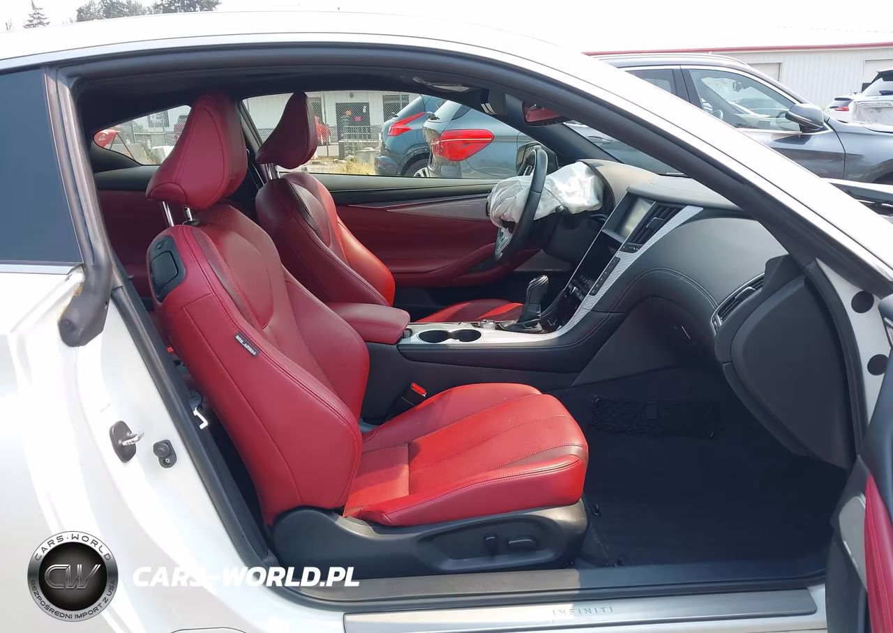 2018 Infiniti Q60 3.0T Red Sport 400 VIN:JN1FV7EK8JM530390 - 17