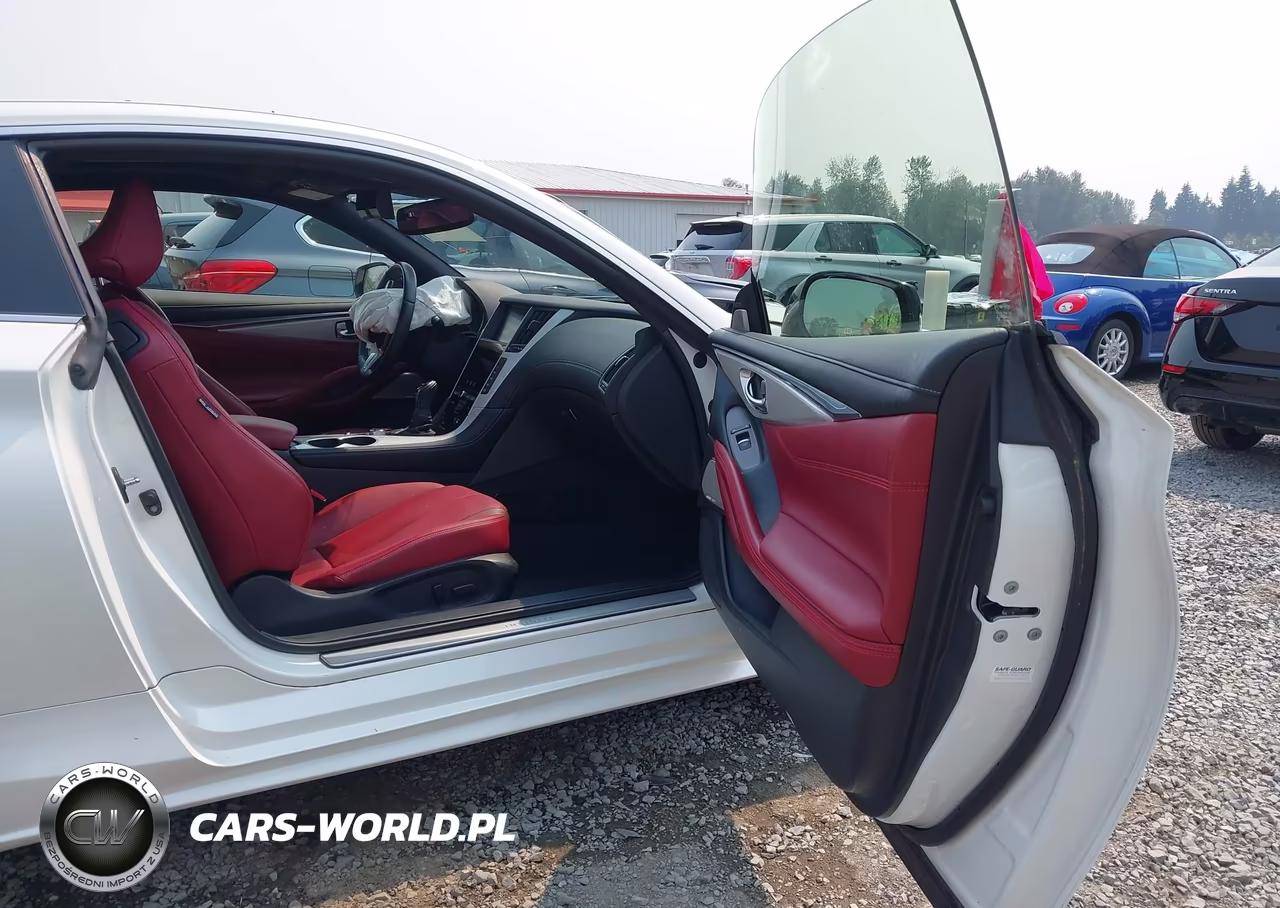 2018 Infiniti Q60 3.0T Red Sport 400 VIN:JN1FV7EK8JM530390 - 5