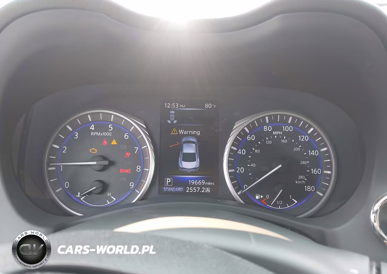 2018 Infiniti Q60 3.0T Red Sport 400 VIN:JN1FV7EK8JM530390 - 7