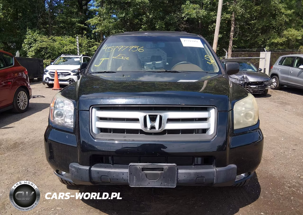 2006 Honda Pilot Ex-L VIN:5FNYF18616B017223 - 6