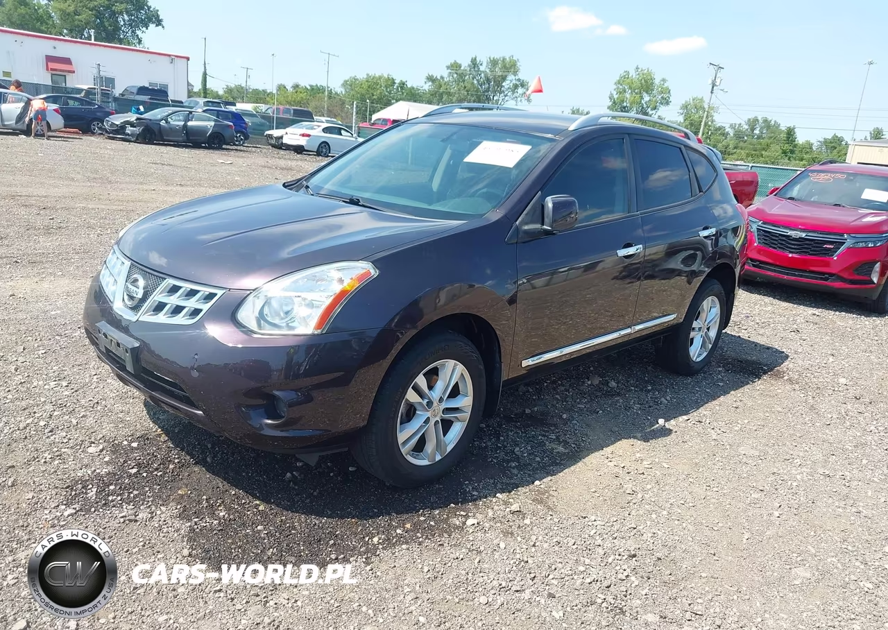 2013 Nissan Rogue Sv VIN:JN8AS5MTXDW026631 - 2